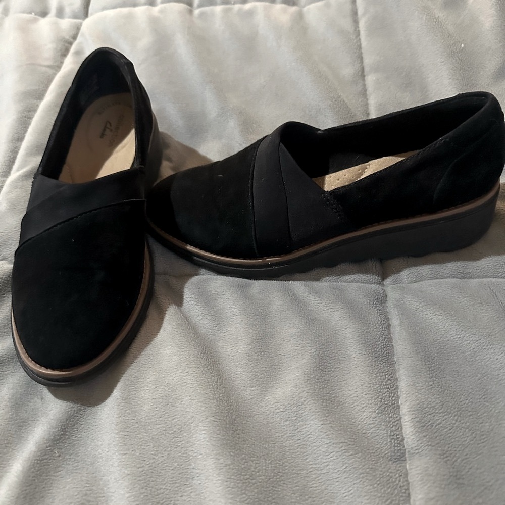 Clark’s woman’s suede shoes